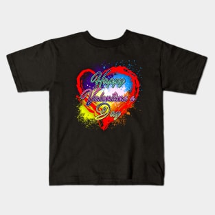 Happy Valentines Day T-Shirt Kids T-Shirt